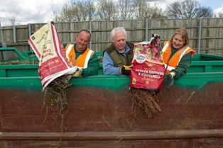 The Hadleigh household waste recycling centre